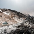 Cold camping at 3000 feet on Ben Starav